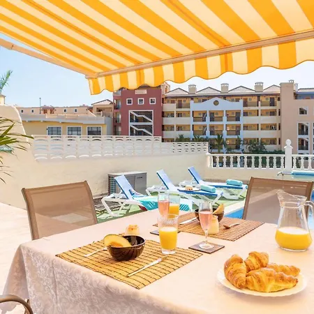 Beautiful In Playa Paraiso With Pool And Sunset View Hotell Costa Adeje (Tenerife)
